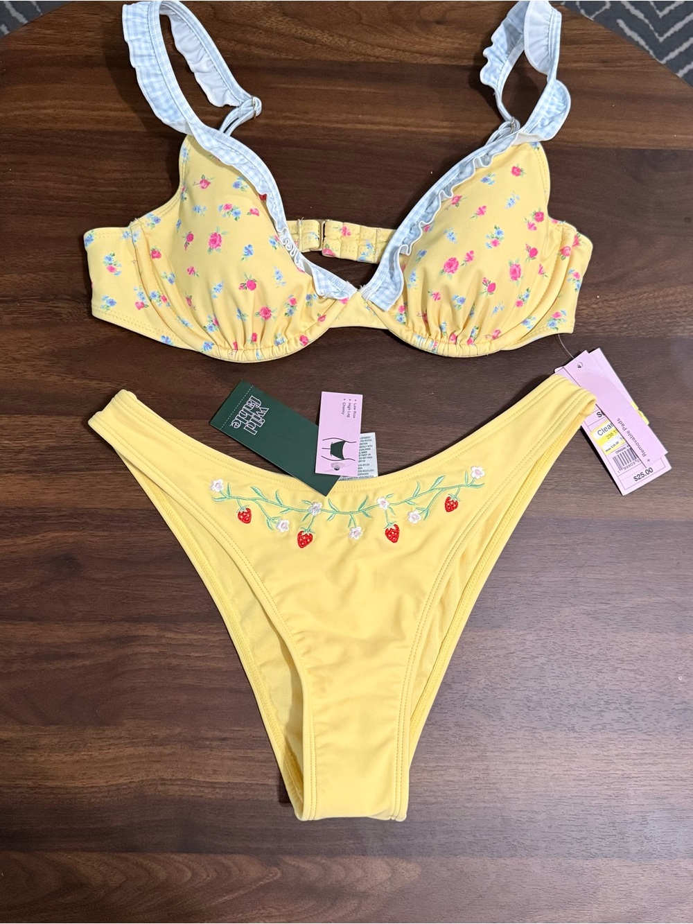 NWT wild fable bikini set